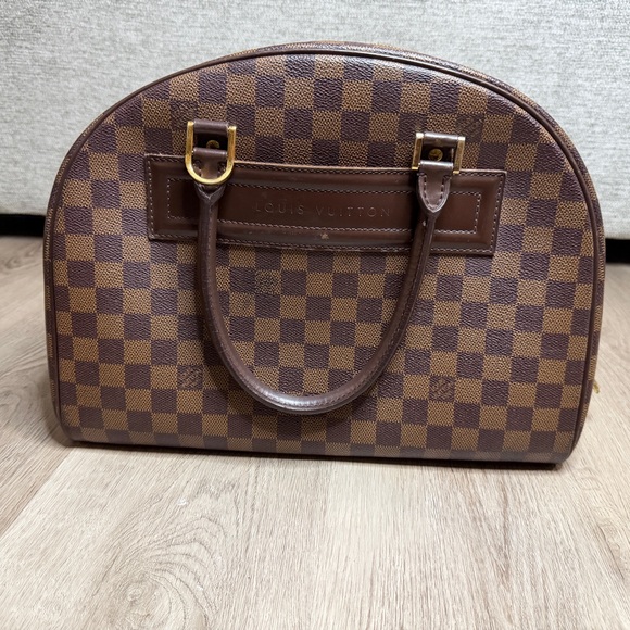 Louis Vuitton Brown Damier Ebene Dome Satchel - Brown